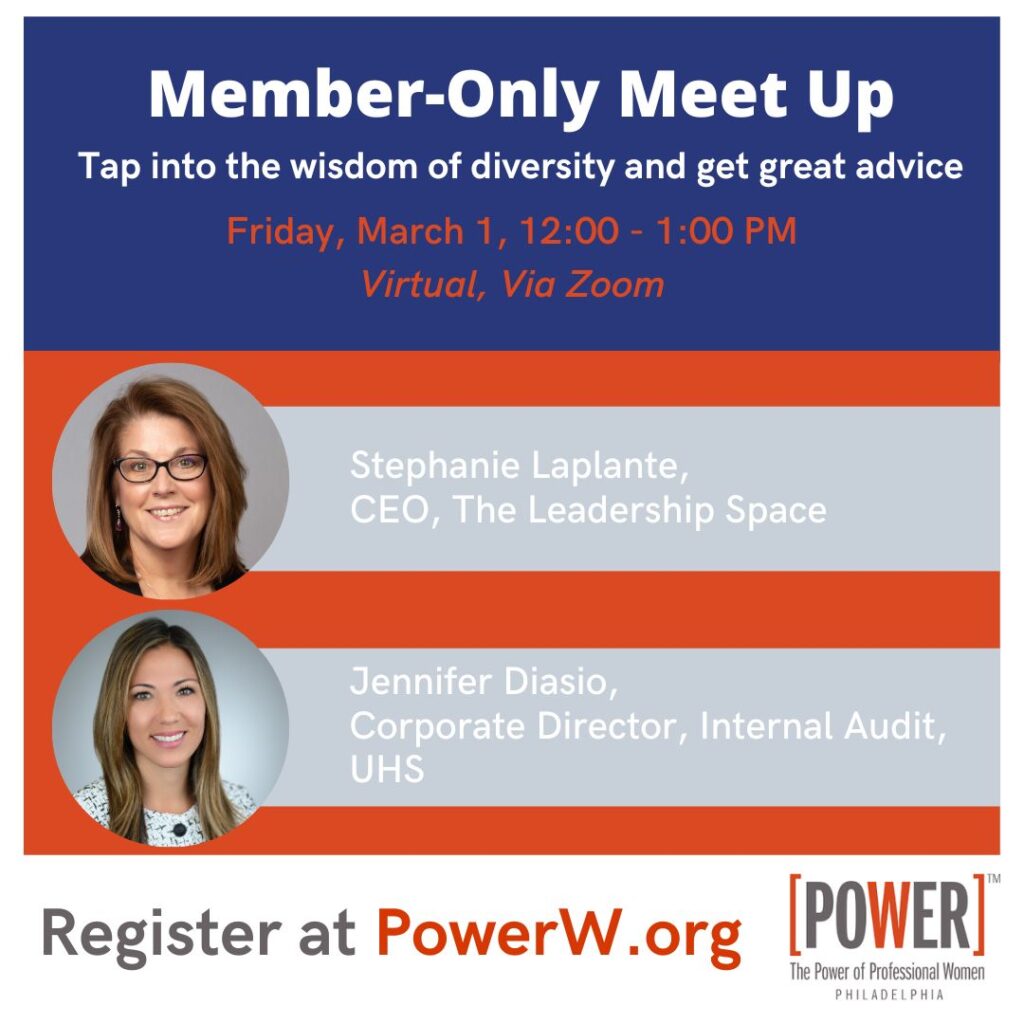 Board Hosted Member Only Meet Up with Jennifer Diasio and Stephanie Laplante